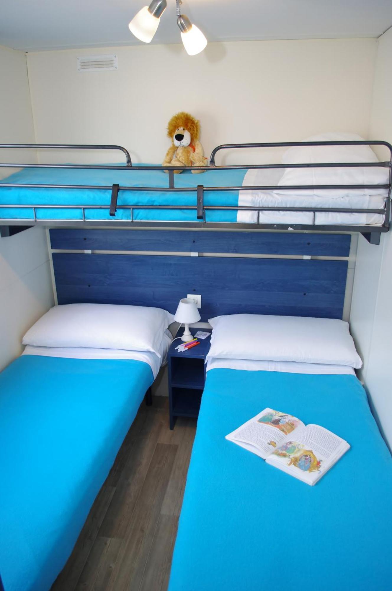 Happy Camp Mobile Homes In Camping Villaggio Internazionale سان مينايو المظهر الخارجي الصورة