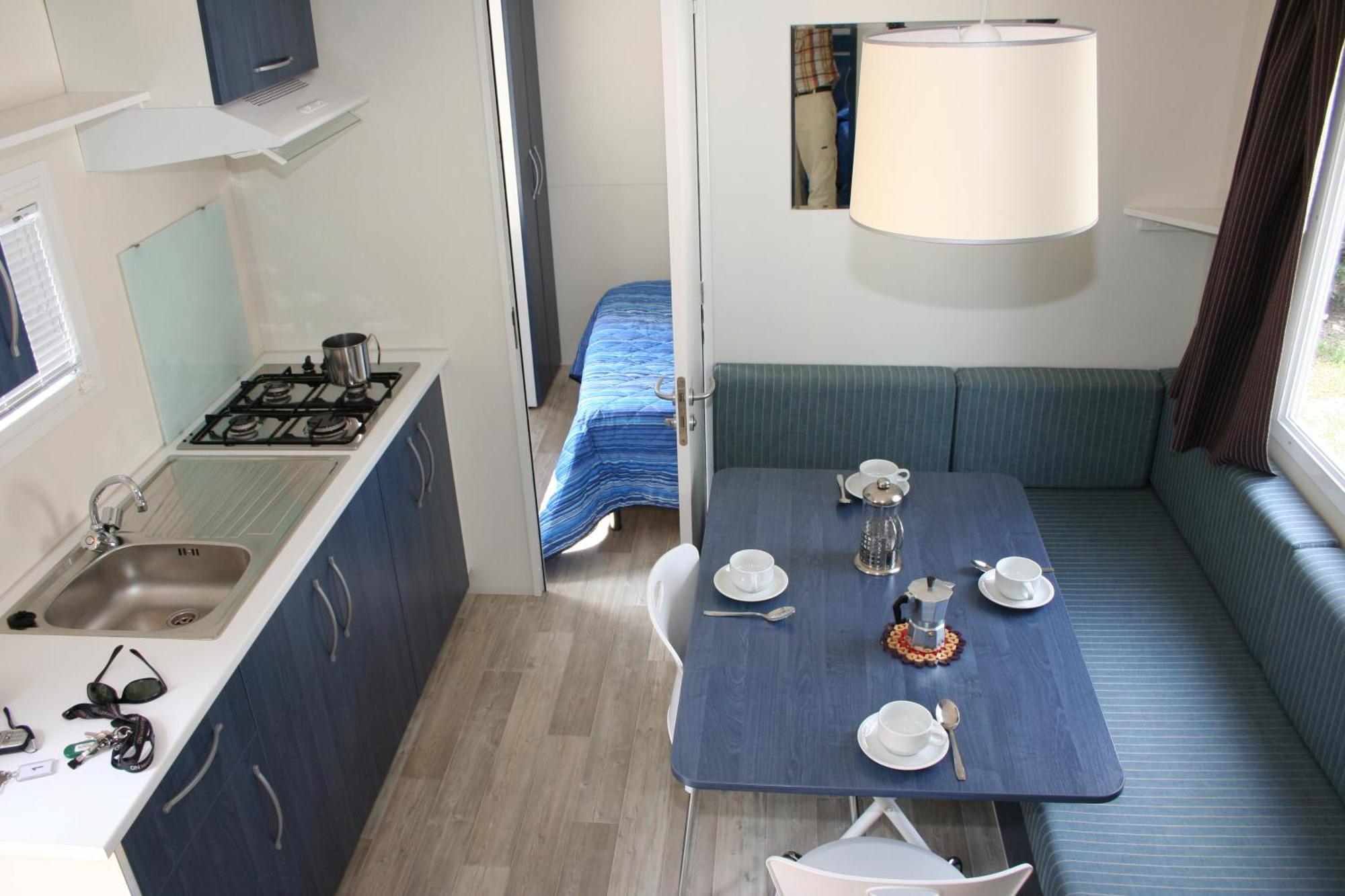 Happy Camp Mobile Homes In Camping Villaggio Internazionale سان مينايو المظهر الخارجي الصورة